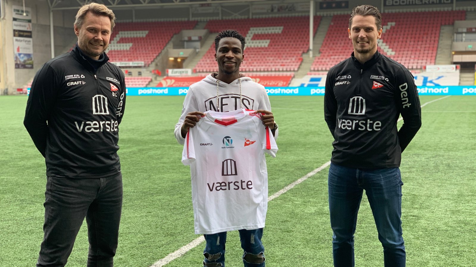 Taofeek Ismaheel (20) klar for FFK / Fredrikstad